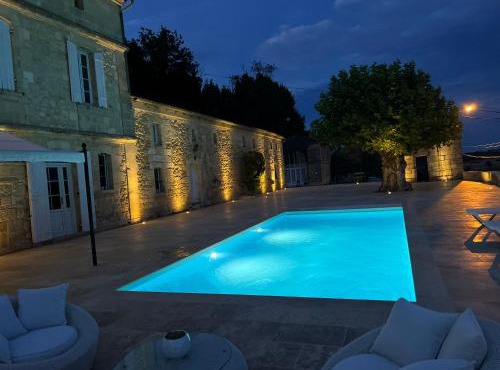 #Château Croûte Charlus# piscine chauffée