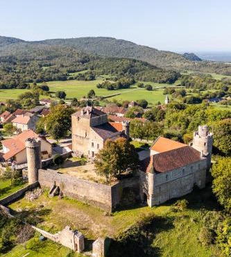 Château de Rosay - view & gardens