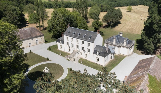 Château la Gauchetiere Avec Piscine