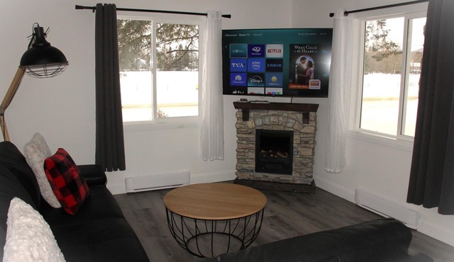 Chalet confort/fireplace, 4 min from Valcartier