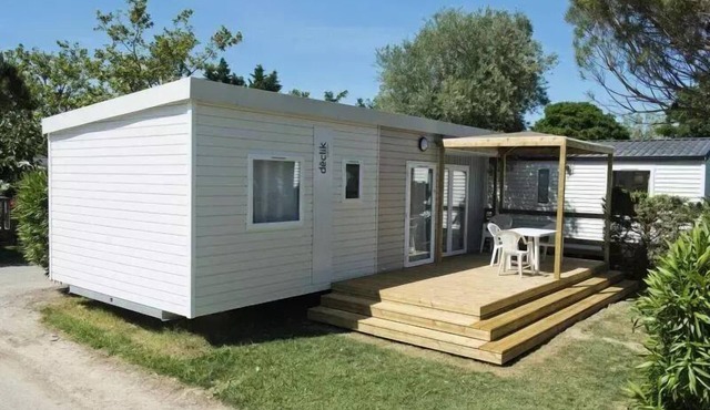Chadotel Le Trivoly * - C- Mobile home Baltic air conditioned - 3 bedrooms 6 persons