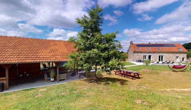 Chaignonnières Roulotte 19 people 2 Cottage : spa 15min sea