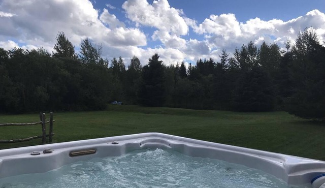 Chalet le Sous-Bois, tranquillité en forêt avec spa.