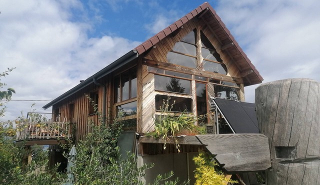 Chalet Écologique Entre lac et Montagne, 5 Minutes de la Plage