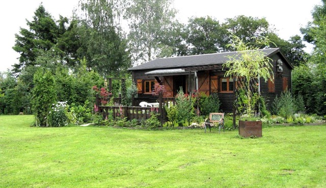 Chalet à fleur de rêve