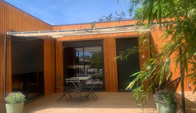 Chalet 1 contemporain dans son écrin de verdure