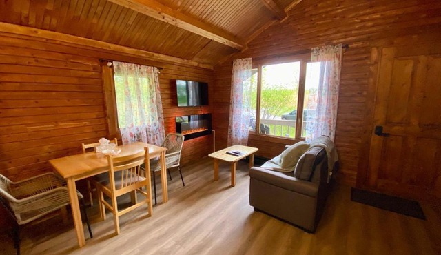 Chalet 1 cuisine - Domaine de l'Archipel