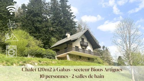 Chalet 10 personnes à Gabas, proche Bious Artigues