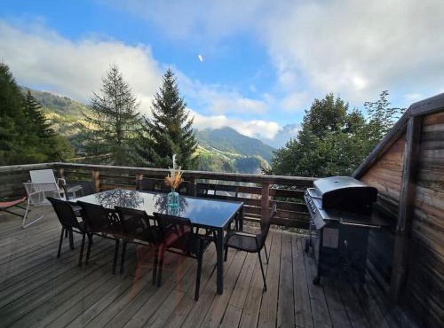 Chalet 10p sauna spa superbe vue