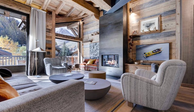 Chalet 12 people, Pool, Hammam, Near slopes, Val d'Isère