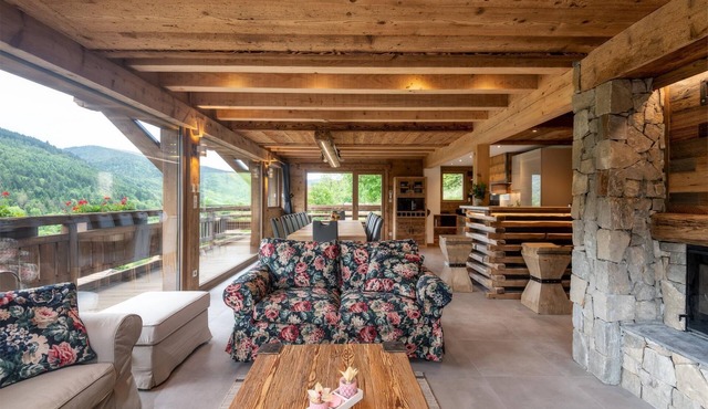 Chalet 15 people, luxurious, high standing - 7CH - 6 bathrooms - Sauna Balneo