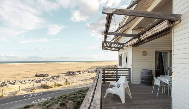 Chalet 1st row - Sea view terrace