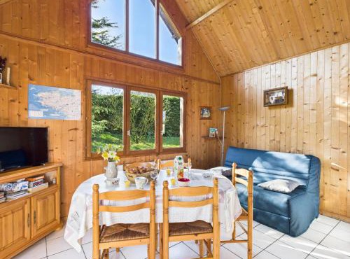 Chalet 2 adultes 2 enfants - jardin et terrasse