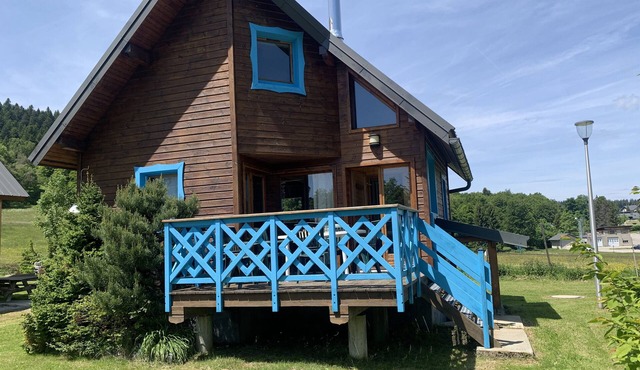 Chalet '214 - Village Nordique' with Mountain View, Stove, Shared Pool & Private Terrace