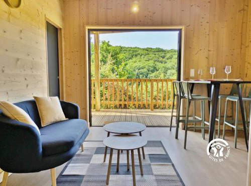 Chalet 23 Le Moulin, Camping de Coupeau, 4 personnes