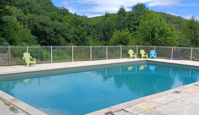 Chalet 3 étoiles - Piscine - ccbfeba