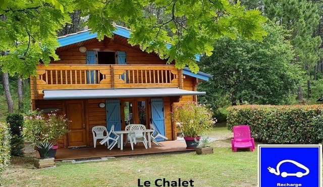 Chalet 4/6 P à BIAS Totally air-conditioned VE 7 KW charger, Wifi, Swimming pool, Balneotherapy