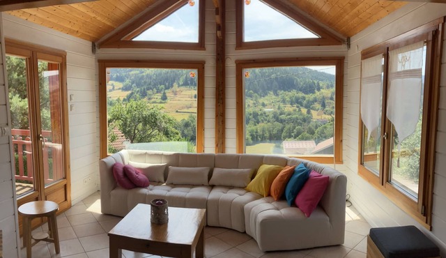 Chalet 4 Avec Confort et vue Panoramique, au Calme. Idéal Pour ski et Randos