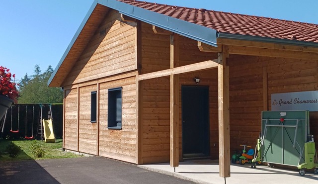 CHALET 4* FENCED 8 MN CASCADES TENDON NEAR GERARDMER SAUNA