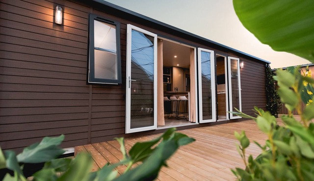 Chalet 4 people with swimming pool in Les Sables d