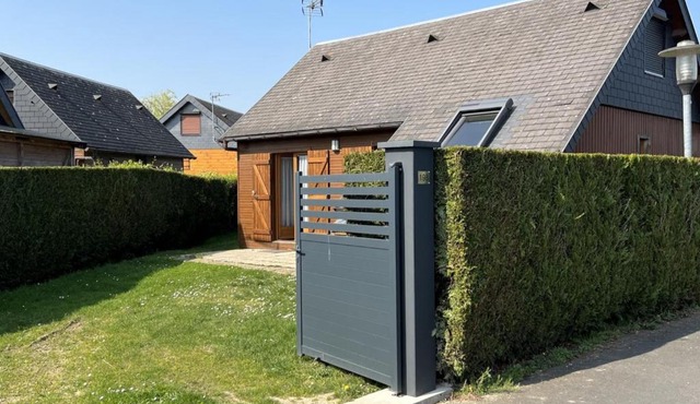 Chalet 4 pièces à Cabourg avec jardin, proche piscine et tennis, idéal pour familles, 6 pers. max - FR-1-487-325