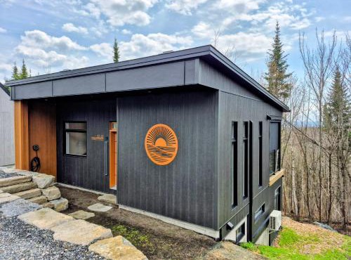 Chalet 4 saisons Mont Adstock I Sauna, Golf et Ski à 1 min, Vue Forêt