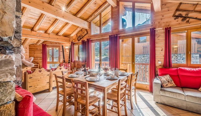Chalet 5 bedrooms, 4 bathrooms, sauna in Tignes