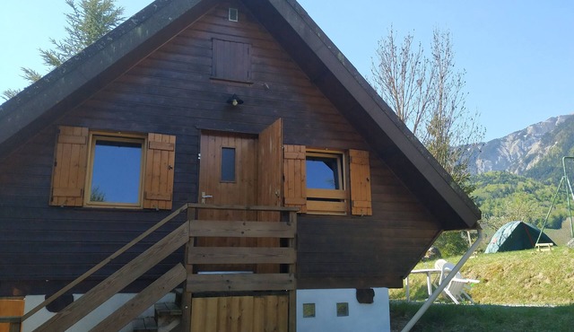 Chalet 50m² at the foot of Mont Aiguille, Vercors