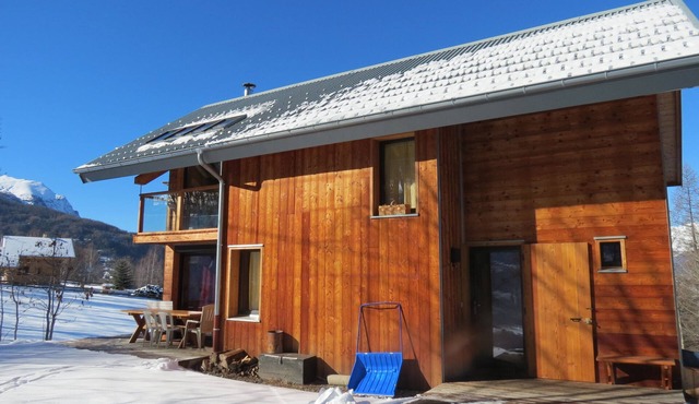 Chalet 6-12 peoples, South of France, Crots near Embrun Serre Ponçon Lake