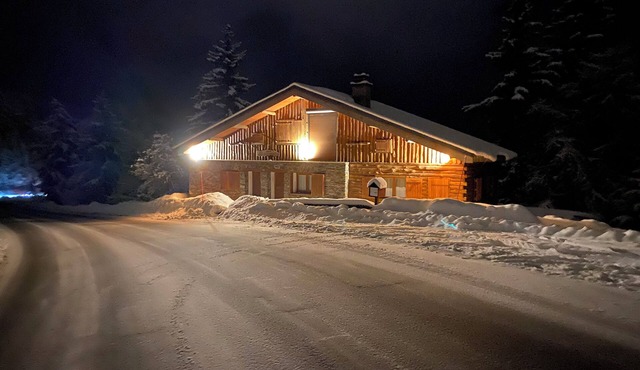 Chalet 6/8 Pers vue Mont-blanc