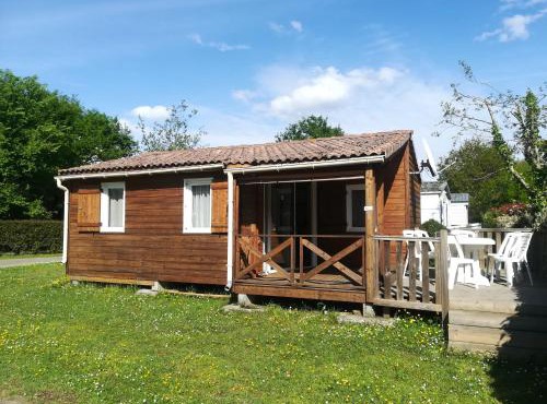 Chalet - 6 places - Camping du lac 3 étoiles Sainte Eulalie en Born