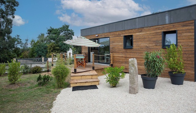 Chalet 'An Ti Koad Spa Privatif 800m Plage' with Private Terrace, Private Garden and Wi-Fi