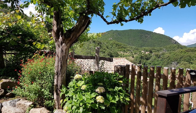 Chalet and garden area alta rocca
