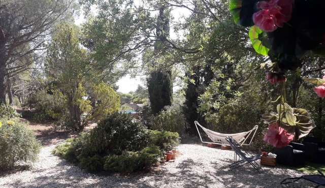 Chalet and pool 4 persons in the Corbieres, large garden