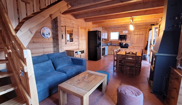Chalet Aneloup exceptional view at Joue du loup