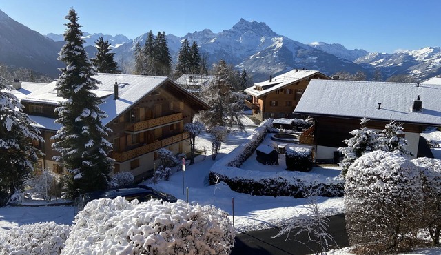 Chalet Apartment, close to Bus Stop, free WiFi, 2 bedrooms & Stunning Views