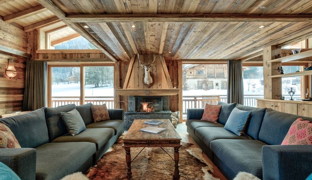 Chalet Arandellys - Luxury chalet for 18 - Swimming pool and sauna