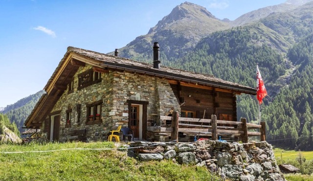 Chalet Arolla 8 pers : vue, nature & parking privé