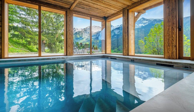 Chalet Arpitania - luxury chalet for 14 with pool and spa - OVO Network