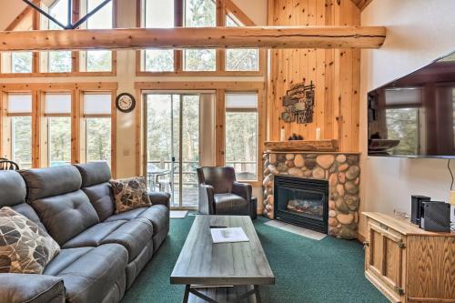 Chalet at Running Y Resort with Wraparound Deck!