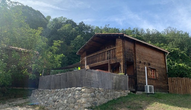 Chalet at the foot of Mount Canigou