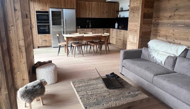 Chalet atmosphere at Alpaka Lodge - CrestVoland- 6 pers. 80m2 - Espace Diamant