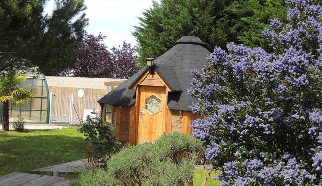 CHALET ATYPIQUE KOTA NOAH location en gîte salle d'eau privative à 20m