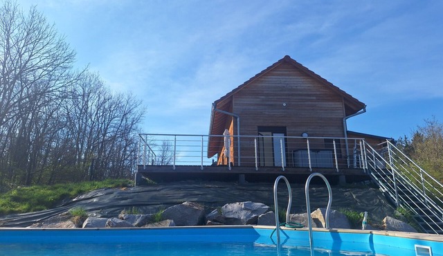 Chalet avec Piscine Obernai