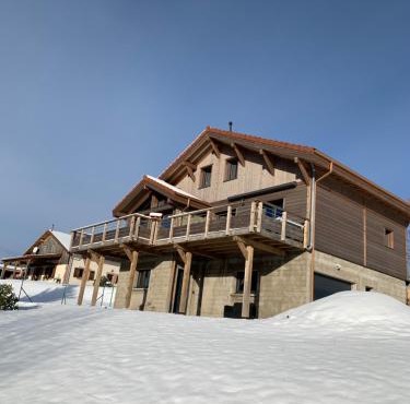 Chalet avec vue panoramique