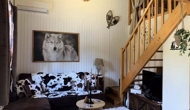 Chalet Bergstil für 4, neben Barcelonnette Golf