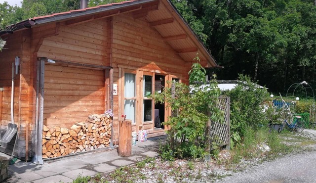 Chalet/Blockhaus auf Camping