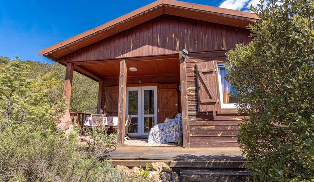 Chalet 'Corbieres' with Mountain View, Shared Pool and Private Terrace