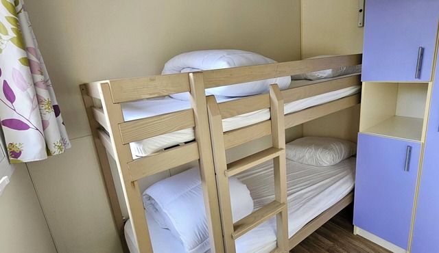 Chalet CAMPING Kabana Village Saint Hilaire de Riez, Pets welcome.