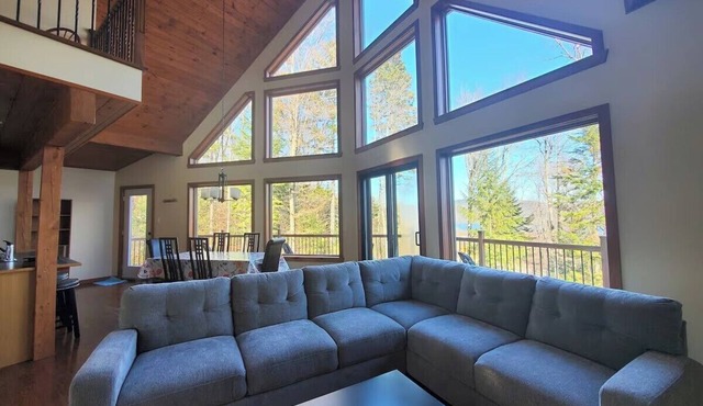 Chalet Evergreen, with panoramic view